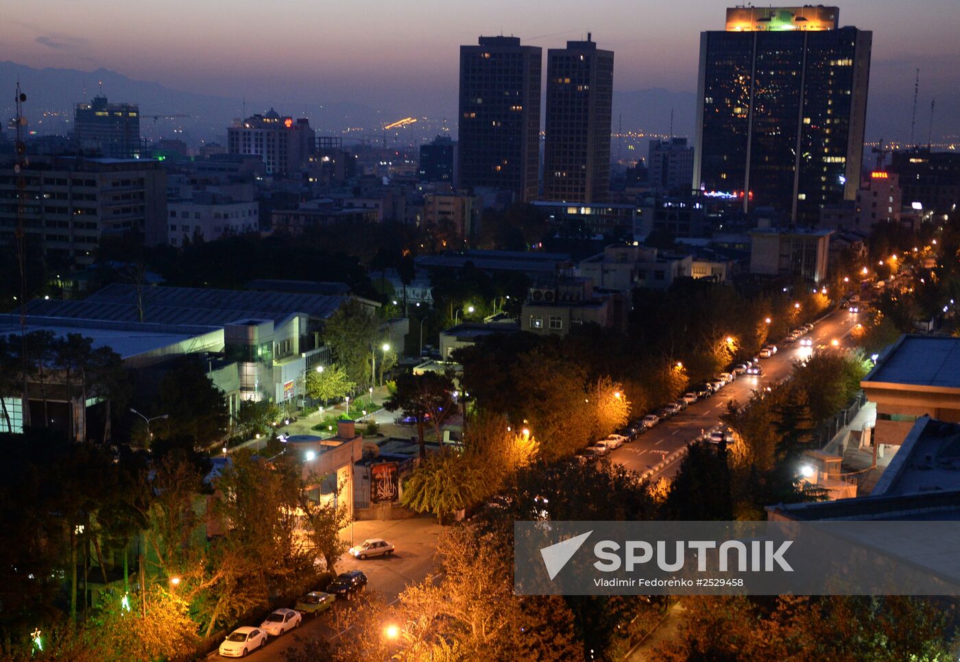 Cities of the world. Tehran