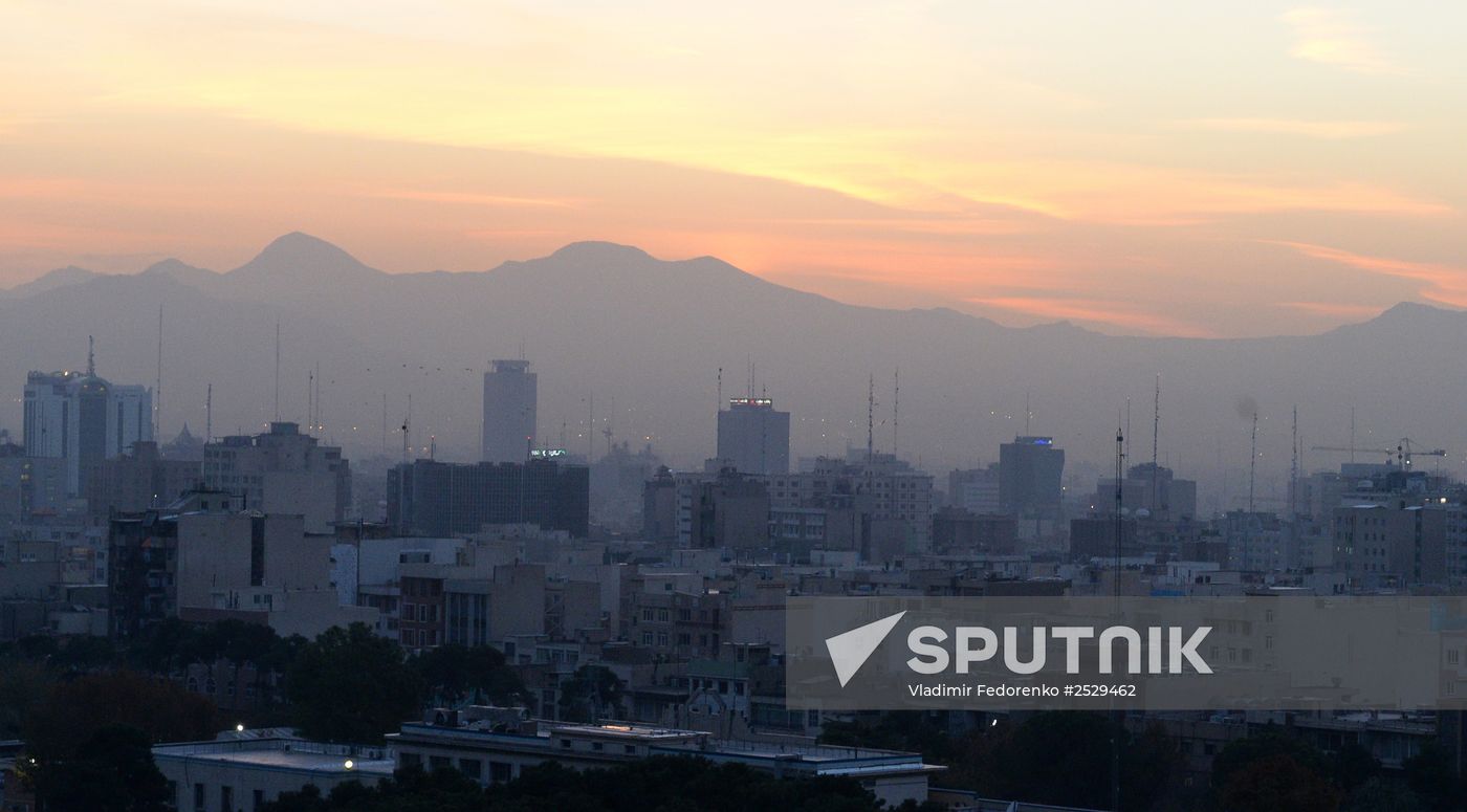 World cities. Tehran