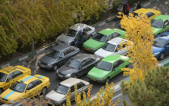 World cities. Tehran