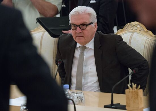 Sergei Lavrov meets with Frank-Walter Steinmeier