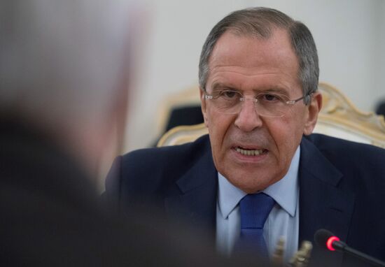 Sergei Lavrov meets with Frank-Walter Steinmeier