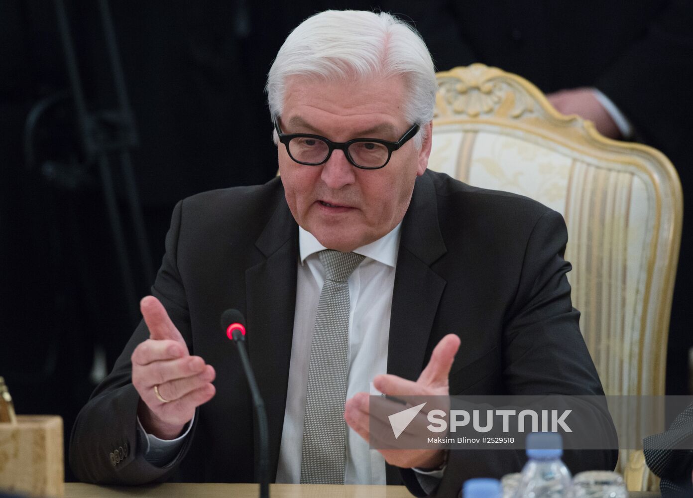 Sergei Lavrov meets with Frank-Walter Steinmeier