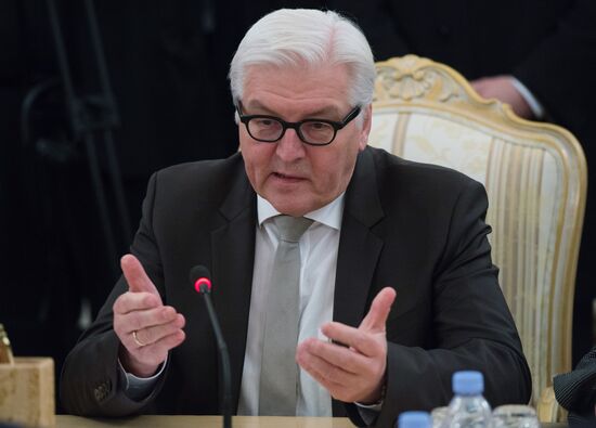 Sergei Lavrov meets with Frank-Walter Steinmeier