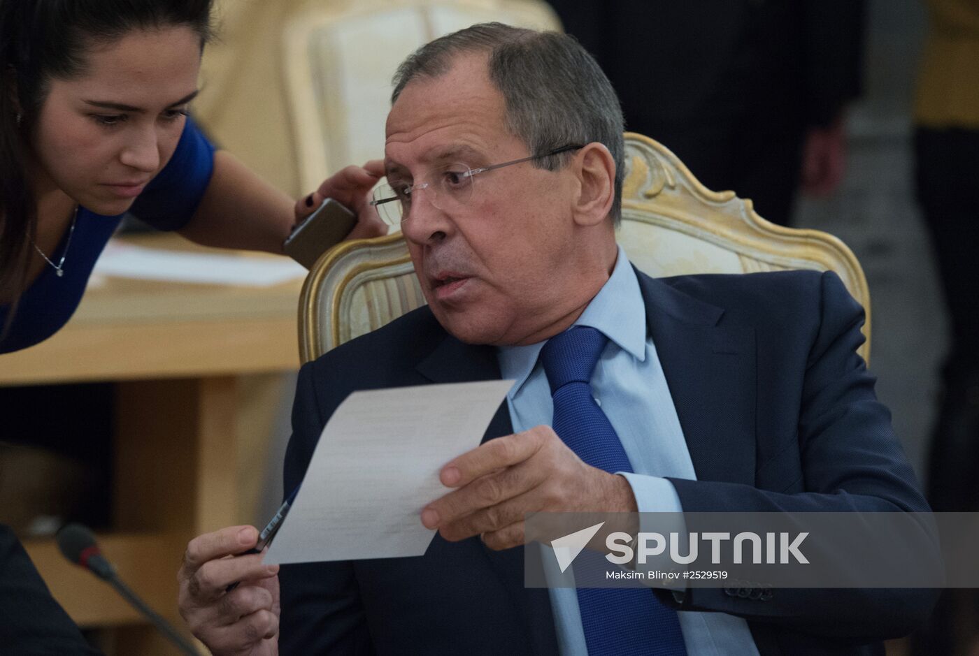Sergei Lavrov meets with Frank-Walter Steinmeier