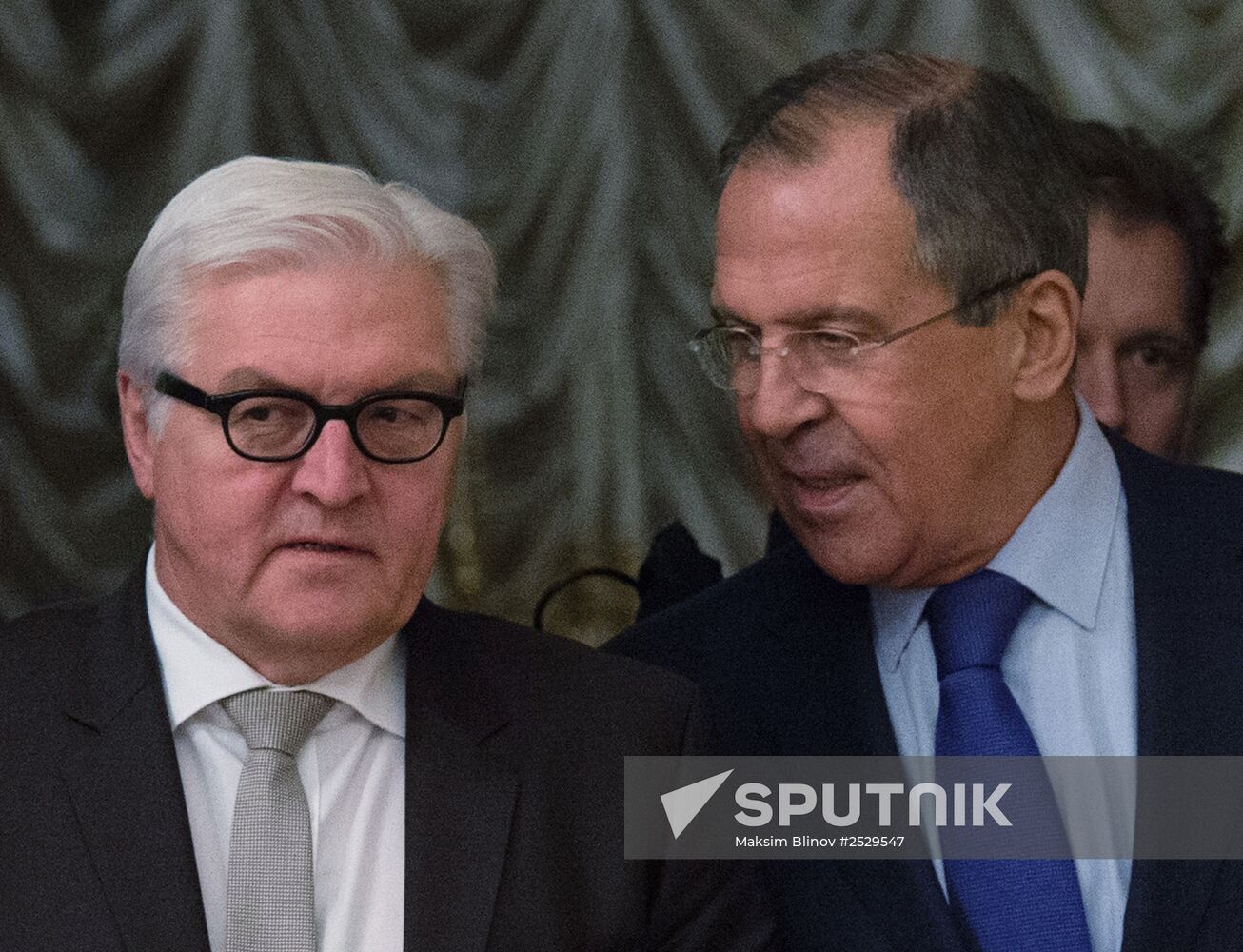 Sergei Lavrov meets with Frank-Walter Steinmeier