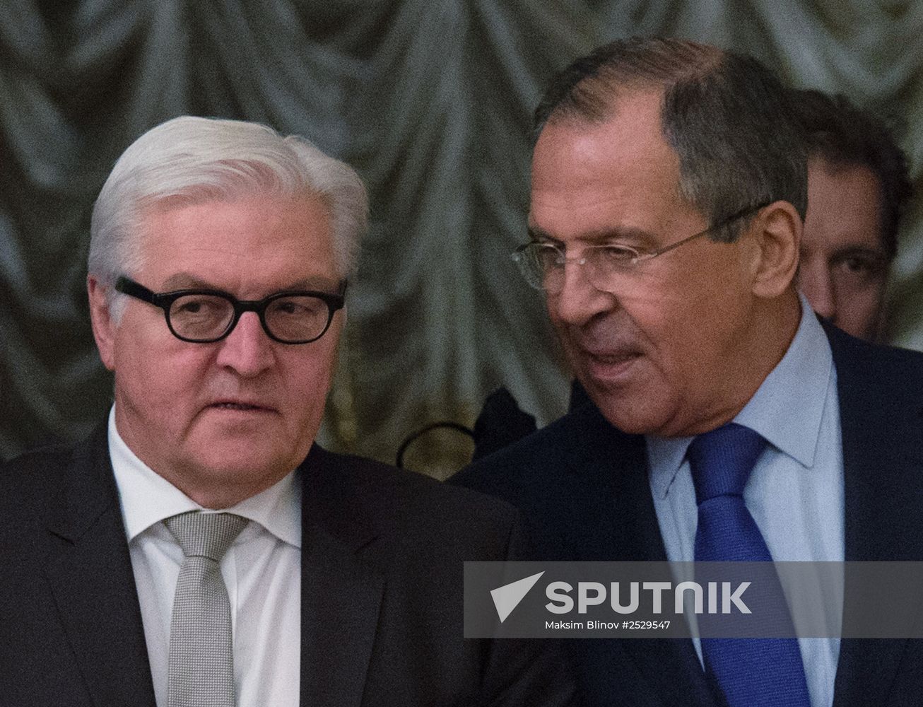 Sergei Lavrov meets with Frank-Walter Steinmeier