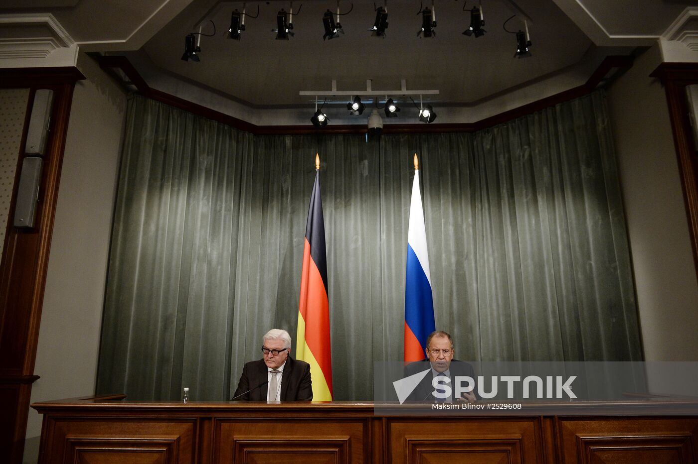 Sergei Lavrov meets with Frank-Walter Steinmeier