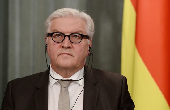 Sergei Lavrov meets with Frank-Walter Steinmeier