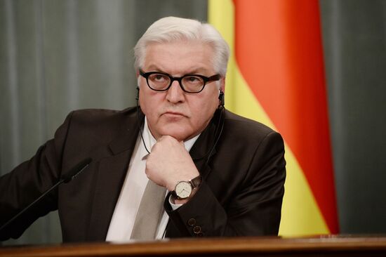 Sergei Lavrov meets with Frank-Walter Steinmeier