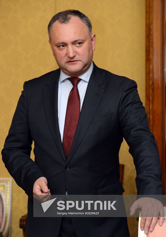 Dmitry Rogozin meets with Igor Dodon and Zinaida Greceanii