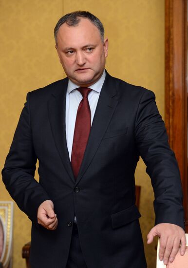 Dmitry Rogozin meets with Igor Dodon and Zinaida Greceanii