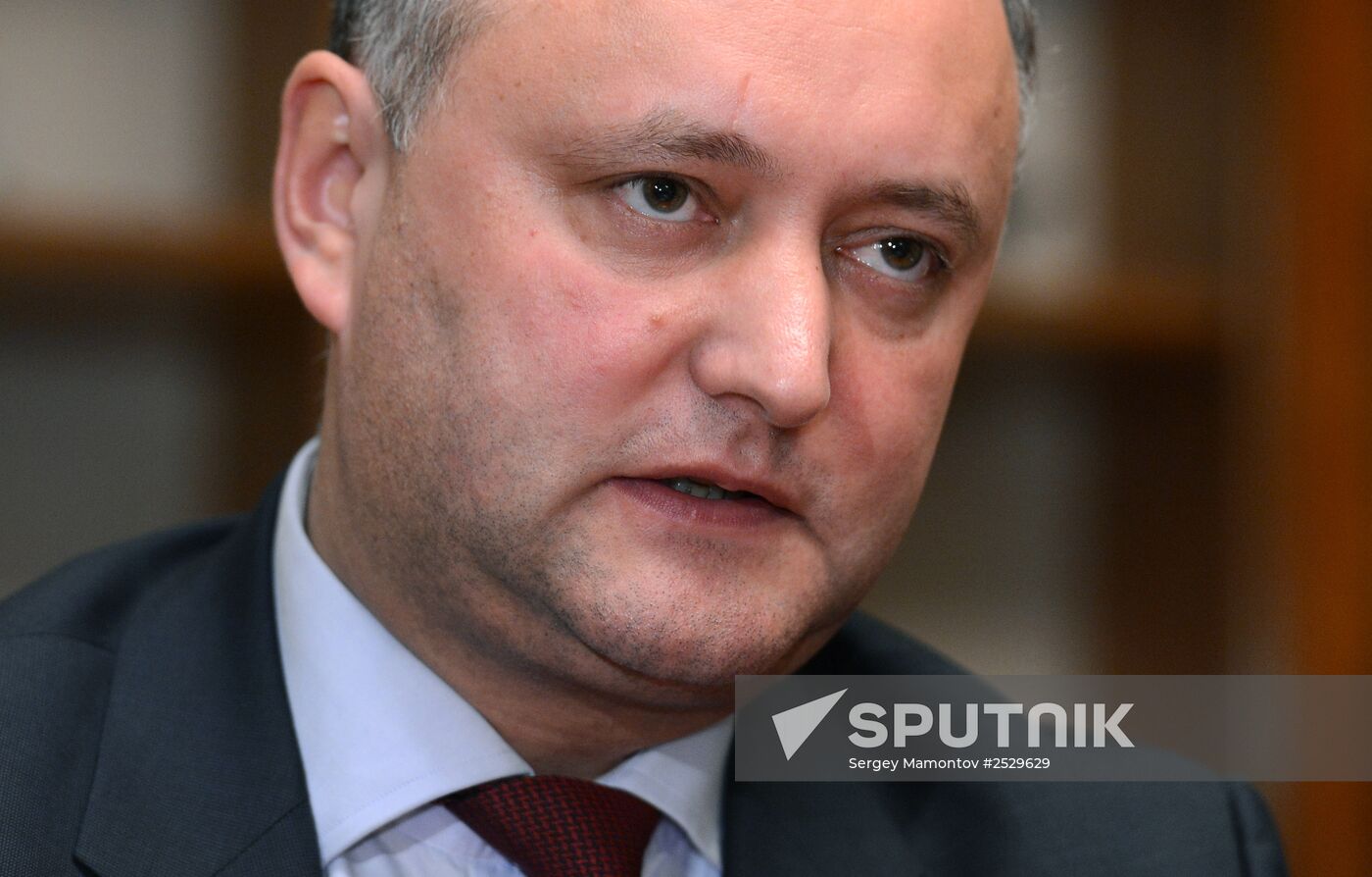 Dmitry Rogozin meets with Igor Dodon and Zinaida Greceanii