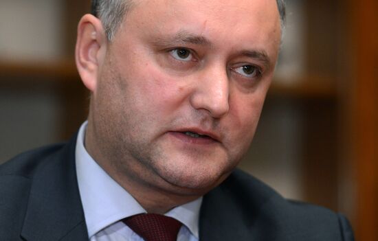 Dmitry Rogozin meets with Igor Dodon and Zinaida Greceanii