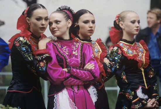 Young women in Astrakhan