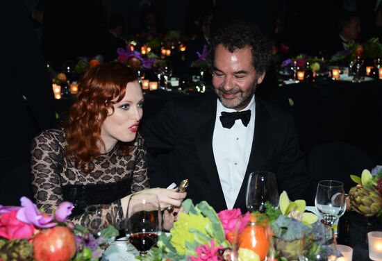 Dinner marking presentation of Pirelli Calendar 2015