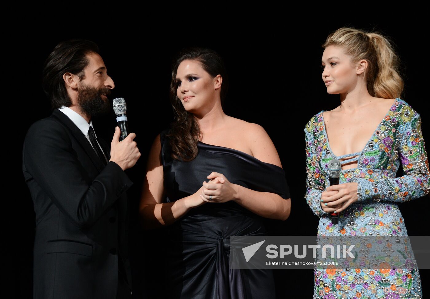 Dinner marking presentation of Pirelli Calendar 2015