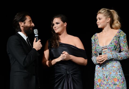 Dinner marking presentation of Pirelli Calendar 2015