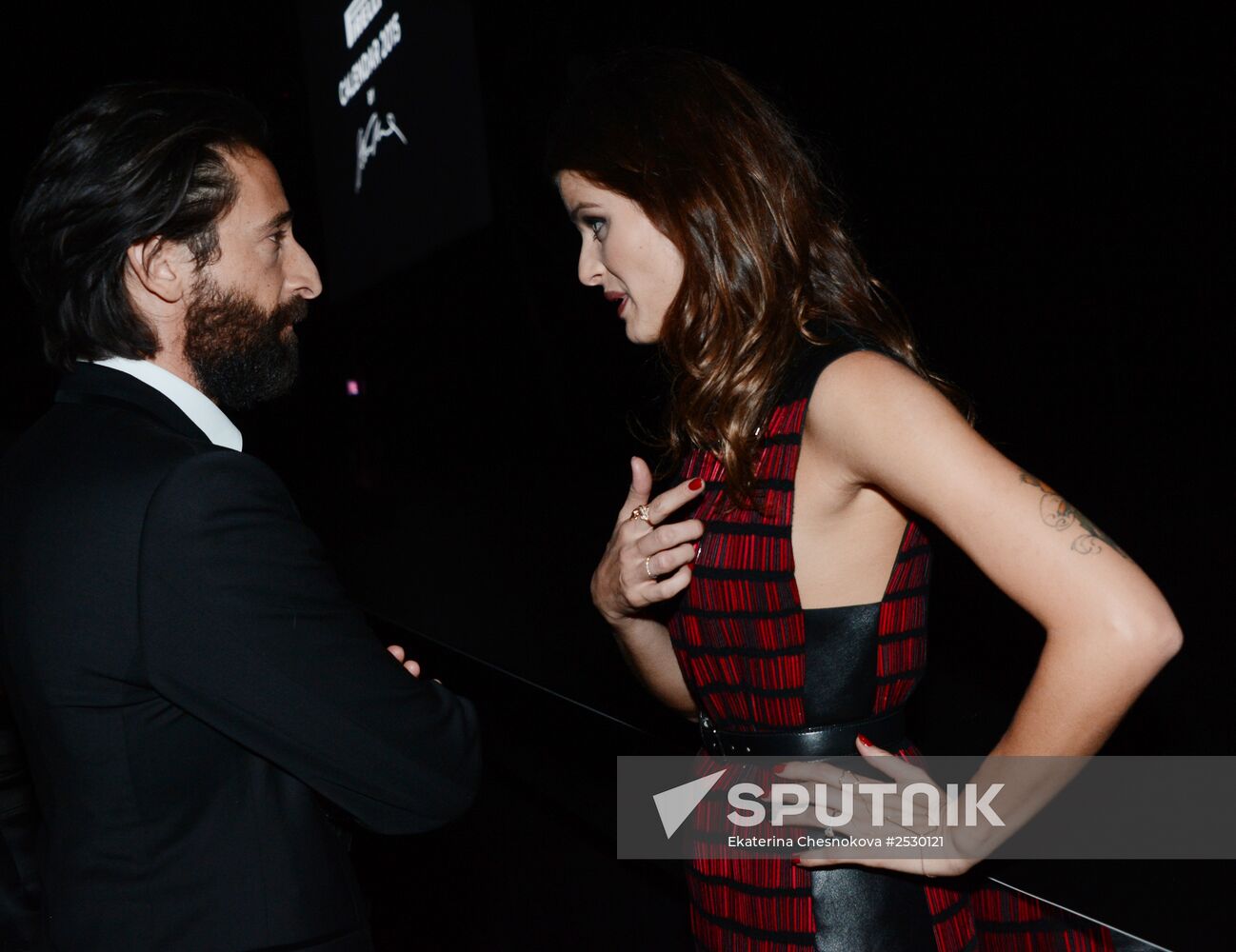 Dinner marking presentation of Pirelli Calendar 2015