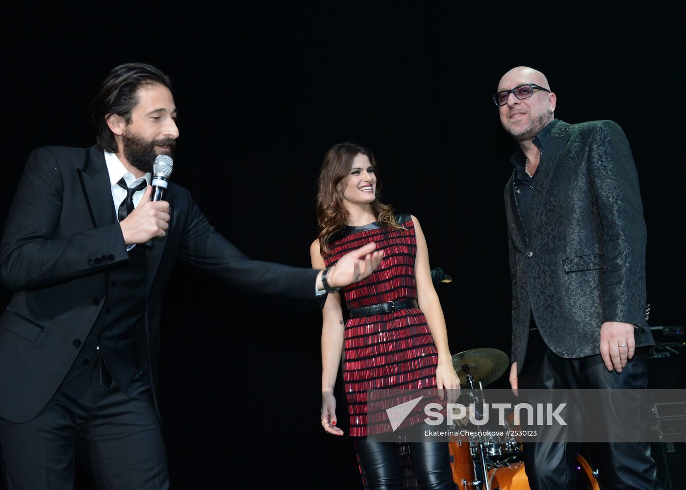 Dinner marking presentation of Pirelli Calendar 2015