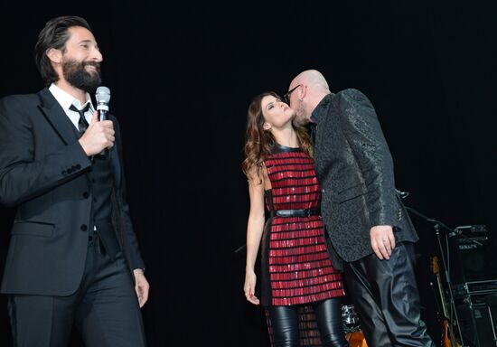 Dinner marking presentation of Pirelli Calendar 2015