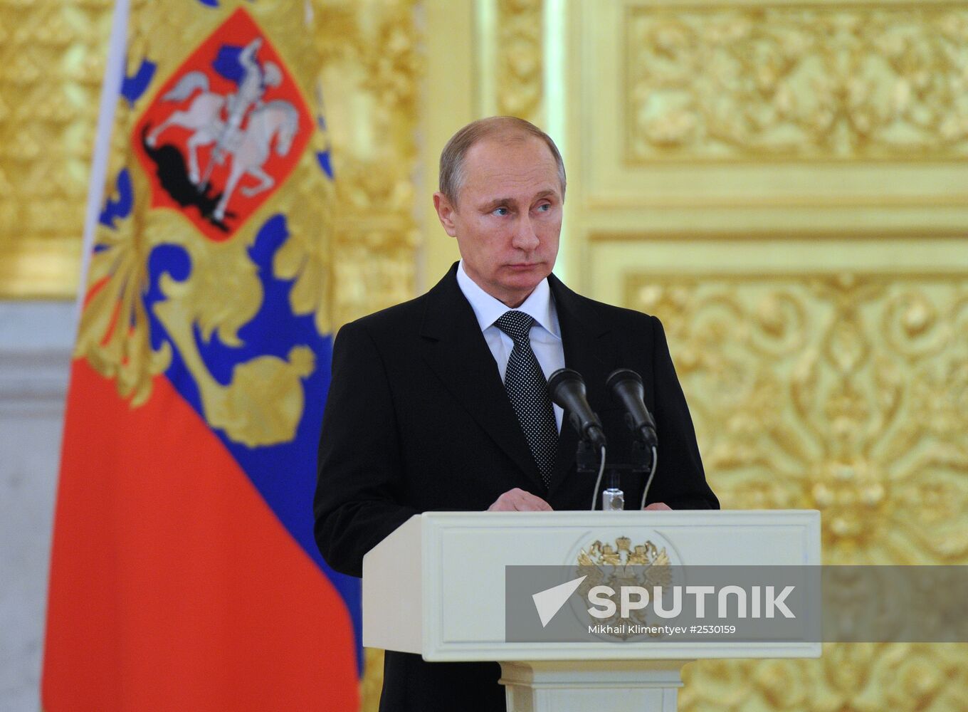 Ceremony of presenting credentials to Russian President Vladimir Putin