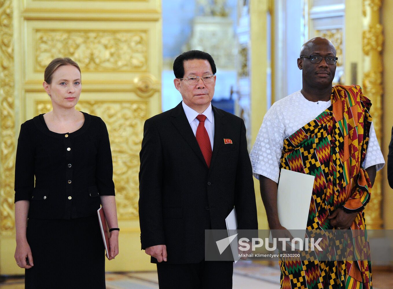 Ceremony of presenting credentials to Russian President Vladimir Putin