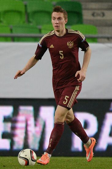 Football. Friendly match between Hungary and Russia