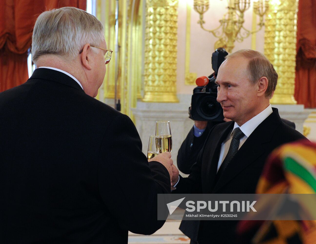 Ceremony of presenting credentials to Russian President Vladimir Putin