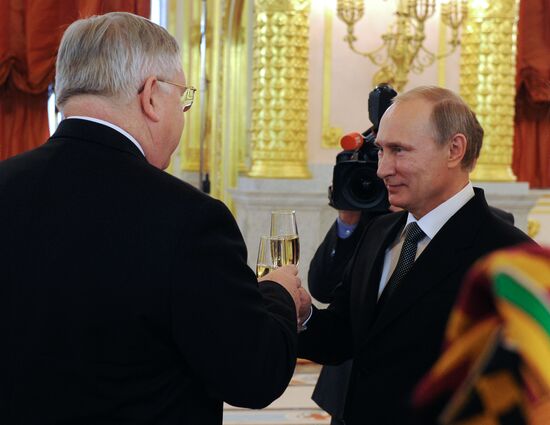 Ceremony of presenting credentials to Russian President Vladimir Putin