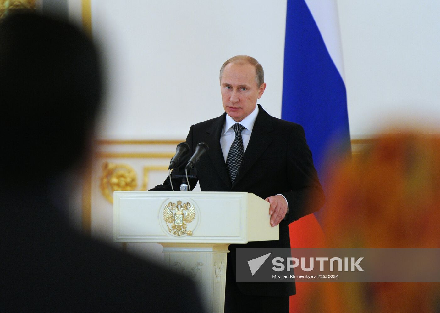 Ceremony of presenting credentials to Russian President Vladimir Putin