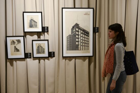 Opening of exhibition "The Forge of Great Architecture. Soviet Competitions of the 1920s-1950s"