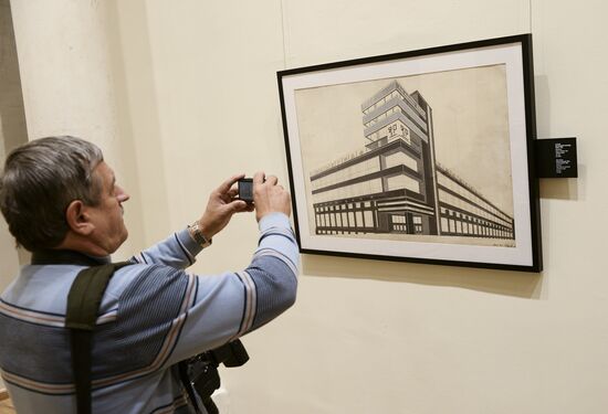 Opening of exhibition "The Forge of Great Architecture. Soviet Competitions of the 1920s-1950s"
