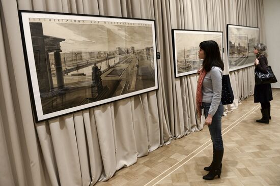 Opening of exhibition "The Forge of Great Architecture. Soviet Competitions of the 1920s-1950s"