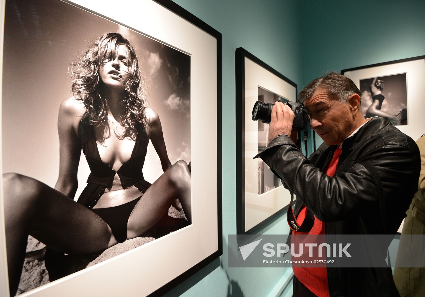 Opening of exhibition dedicated to Pirelli Calendar at Palazzo Reale