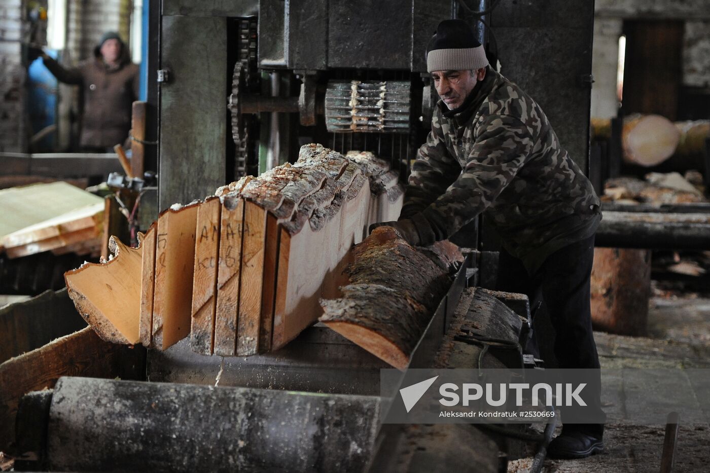 Kyshtymsky Les timber harvesting and processing plant in Chelyabinsk region
