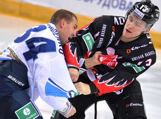 Ice hockey. KHL. Avangard vs. Barys