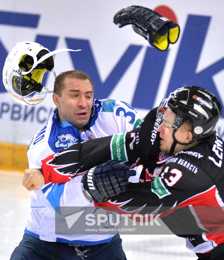 Ice hockey. KHL. Avangard vs. Barys