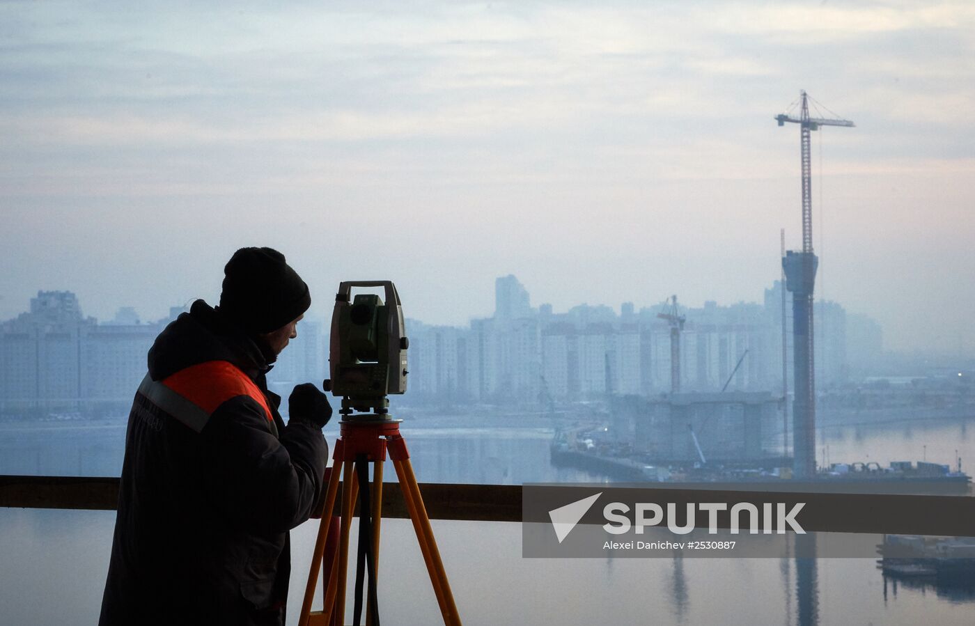 Zenit Arena under construction