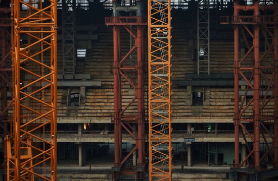 Zenit Arena under construction