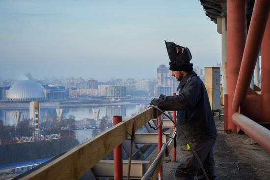 Zenit Arena under construction