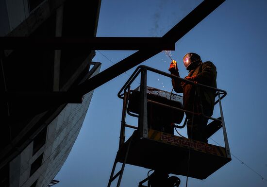 Zenit Arena under construction