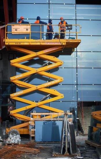 Zenit Arena under construction