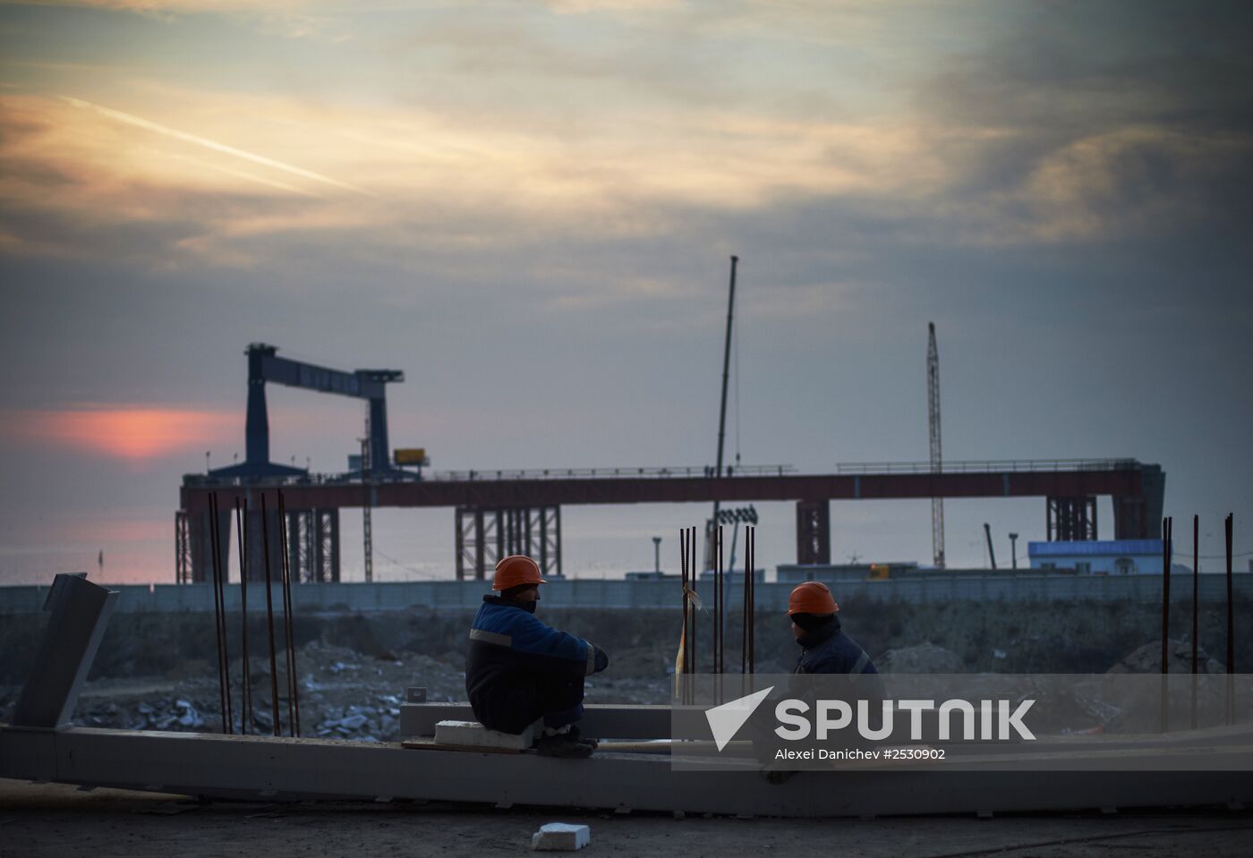 Zenit Arena under construction