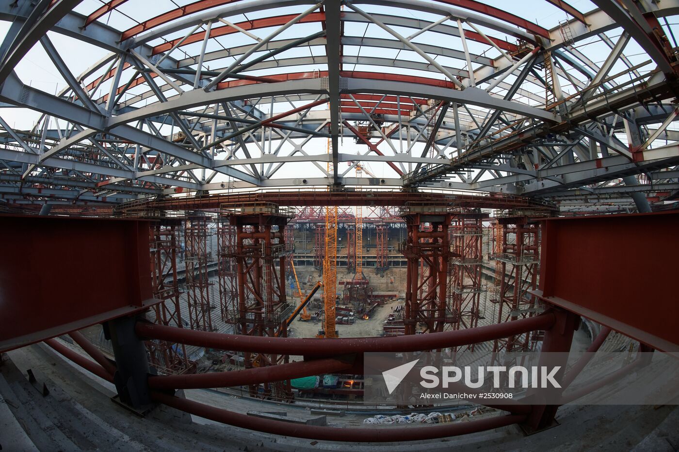 Zenit Arena under construction