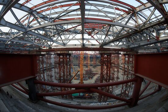 Zenit Arena under construction
