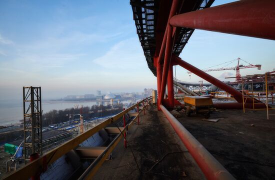 Zenit Arena under construction