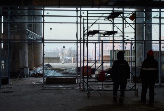 Zenit Arena under construction