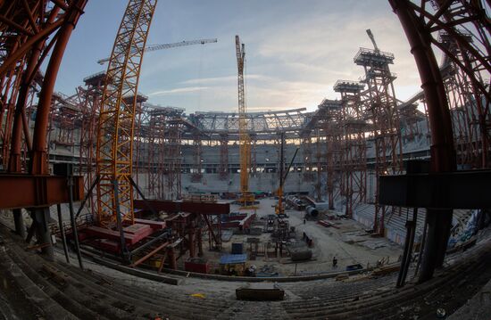 Zenit Arena under construction