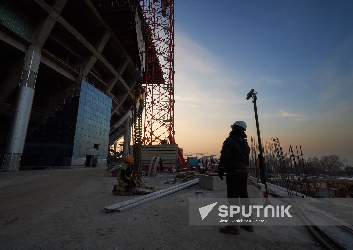 Zenit Arena under construction