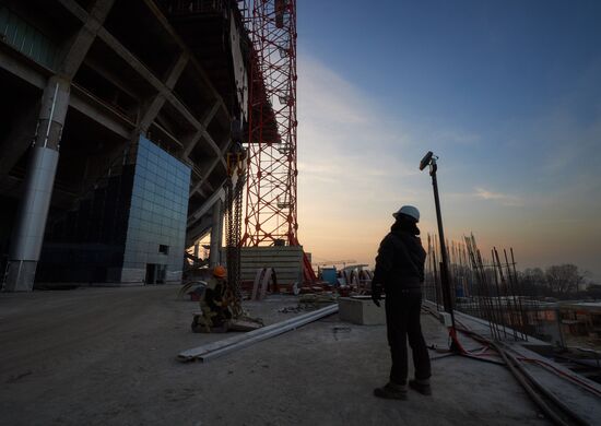 Zenit Arena under construction